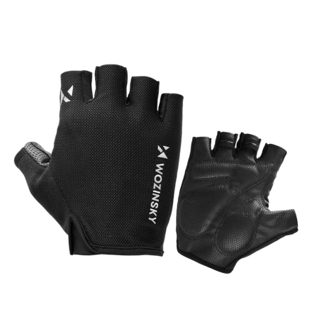 Rękawiczki rowerowe Wozinsky WRR-01XL rozmiar XL - czarne