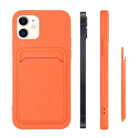 HURTEL ETUI CARD CASE SILIKONOWE PORTFEL Z KIESZONKĄ DO SAMSUNG GALAXY S22+