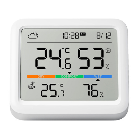 SWITCHBOT TERMOMETR I HIGROMETR METER PRO DO SYSTEMU SMART HOME Z ZDALNYM