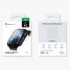 Szkło ochronne AMAZINGTHING Radix z etui na Apple Watch Series 11 42 mm - czarne