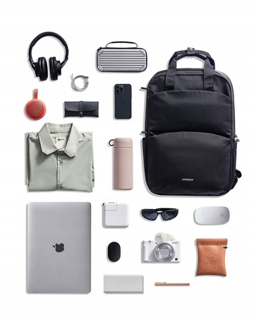 INNOSTYLE PLECAK NA LAPTOPA 15,6 DO SAMOLOTU WODOODPORNY COLORLITE 14L CZARNY