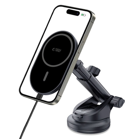 TECH-PROTECT ŁADOWARKA SAMOCHODOWA BEZPRZEWODOWA 15W DO TELEFONÓW