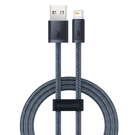 BASEUS KABEL USB DO LIGHTNING APPLE IPHONE IPAD 24A 2M SZYBKIE ŁADOWANIE