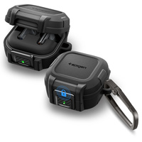 Spigen Lock Fit, matte black - Samsung Galaxy Buds 4 Pro/4