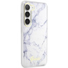 Etui Guess GUHCS23SPCUMAH S23 S911 - białe Marble