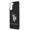 Etui U.S. Polo Assn. Shiny Big Logo na Samsung Galaxy S21+ - czarne