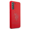 Etui U.S. Polo Assn. Silicone On Tone na Samsung Galaxy S21 - czerwone