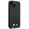 Etui BMW BMHCP14S22PTDK iPhone 14 6,1" czarny/black Leather Stamp Tricolor