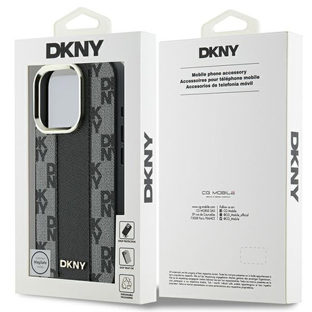 DKNY ETUI DO IPHONE 16 PRO 6.3 HARDCASE Z DO MAGSAFE I WZOREM CHECKERED