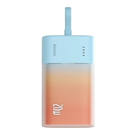 BASEUS POWERBANK POPSICLE 5200MAH 20W Z WBUDEWANYM KABLEM DO LIGHTNING