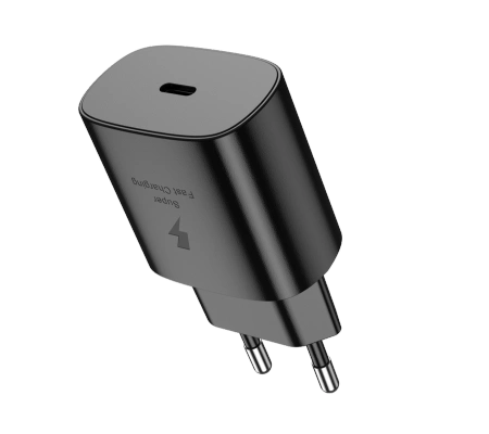JELLICO ładowarka sieciowa EU25 PD 25W 1xUSB-C Czarny