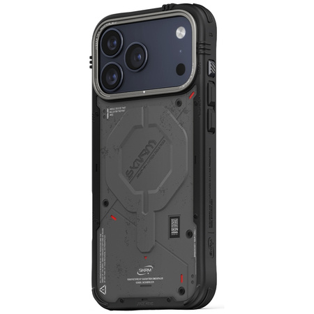 Etui Skinarma Vigor MagSafe do iPhone 17 Pro Max grafitowy