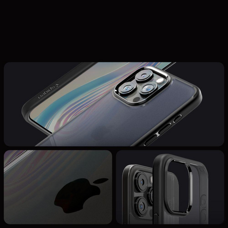 SPIGEN ULTRA HYBRID IPHONE 15 PRO FROST BLACK