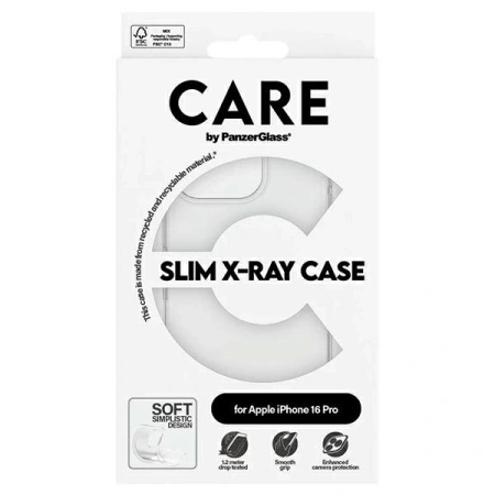 PANZERGLASS ETUI X-RAY SOFT CASE DO IPHONE 16 PRO DO MAGSAFE OCHRONA