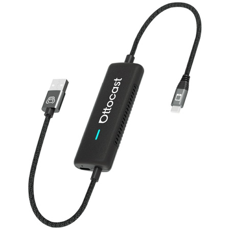 Adapter samochodowy Ottocast CA450-T     Mirror Touch CarPlay czarny