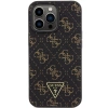 Etui Guess 4G Triangle Metal Logo na iPhone 15 Pro Max - czarne