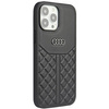 Etui Audi Genuine Leather na iPhone 13 Pro Max 6.7" - czarne AU-TPUPCIP13PM-Q8/D1-BK