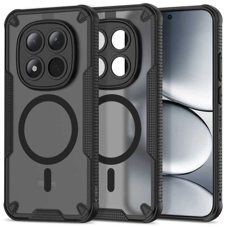 TECH-PROTECT RUGGED SHIELD MAGSAFE XIAOMI REDMI NOTE 15 PRO 5G MATTE BLACK