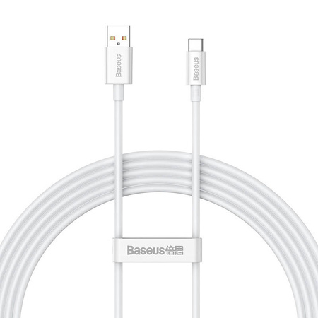 BASEUS KABEL USB-C DO TELEFONU 100W 2M DO SZYBKIEGO ŁADOWANIA I TRANSFERU