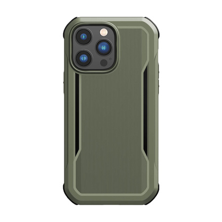 Raptic X-Doria Fort Case etui iPhone 14 Pro z MagSafe pancerny pokrowiec zielony