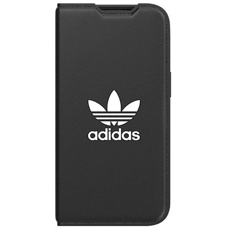 Etui Adidas OR Booklet Case BASIC na iPhone 14 czarno biały/black white 50181