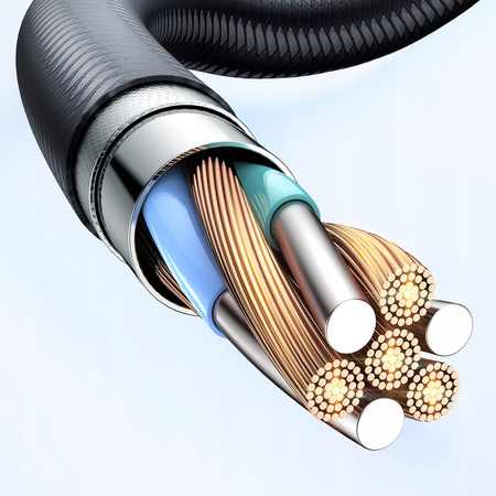  McDodo Kabel Prism, szybki, wytrzymały, USB-C, do iPhone, 36W, 1.2m, czarny