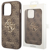 Guess GUHCP15L4GMGBR iPhone 15 Pro 6.1" brązowy/brown hardcase 4G Big Metal Logo