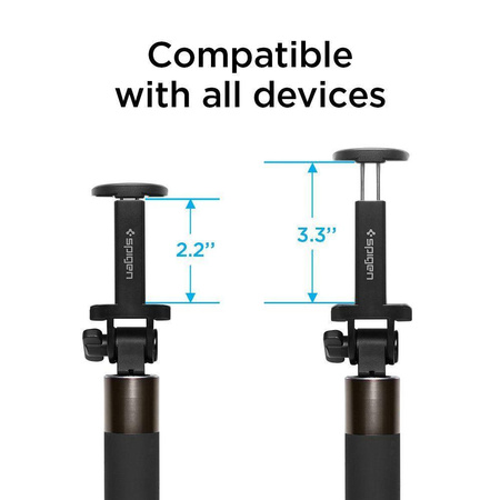 SPIGEN S530W WIRELESS SELFIE STICK BLACK