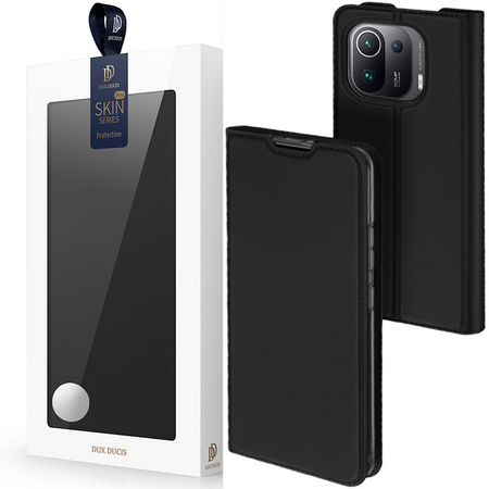 DUX DUCIS Skin Pro kabura etui pokrowiec z klapką Xiaomi Mi 11 Pro czarny