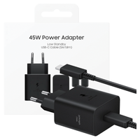 SAMSUNG ŁADOWARKA SIECIOWA PD 45W Z KABLEM USB-C 3A DO GALAXY S20 S21 S22