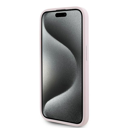 KARL LAGERFELD ETUI HARDCASE DO IPHONE 15 PRO 6.1 Z DIAGONAL QUILTED SCRIPT