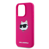 KARL LAGERFELD ETUI SILICONE DO IPHONE 15 PRO 6.1 CHOUPETTE HEAD