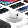 USAMS ŁADOWARKA 2XUSB 18W DO IPHONE 11 12 13 14 Z KABLEM DO LIGHTNING