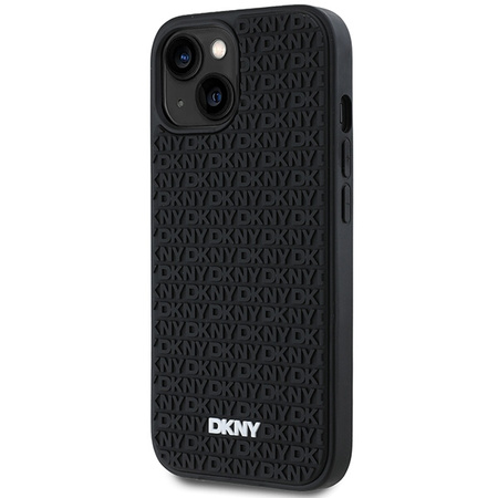 DKNY ETUI HARDCASE 3D RUBBER REPEAT PATTERN DO IPHONE 15 PLUS 6.7