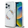 GUESS ETUI DO IPHONE 16 PRO 6.3 HARDCASE Z MAGNETYCZNYM WIEŃCEM KWIATÓW
