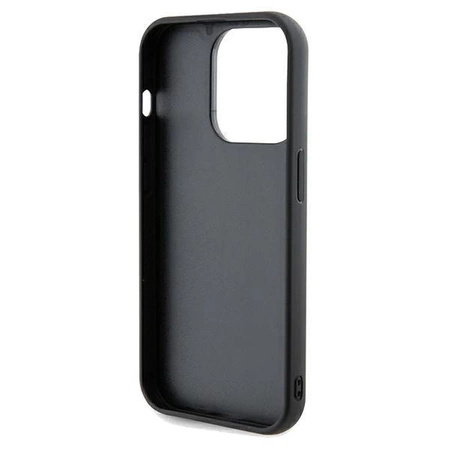 Etui Guess Disco Metal Script na iPhone 13 Pro / 13 - czarne