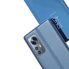 Clear View Case etui Xiaomi 12 Lite pokrowiec z klapką różowe