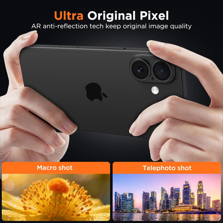 OSŁONA APARATU TECH-PROTECT CAMFULL FIT+ IPHONE 17 MATTE CLEAR