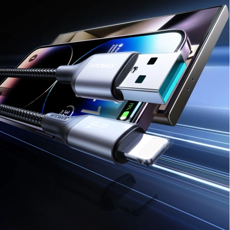 JOYROOM KABEL USB-A DO LIGHTNING 3A 1M DO TELEFONÓW APPLE SZYBKIE