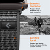 Spigen Athlex Air 2 Active Band, black gray - Apple Watch 49mm/46mm/45mm/44mm