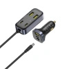 BASEUS ŁADOWARKA SAMOCHODOWA BACKSEATPAL L1 110W 3 X USB-A 3 X USB-C