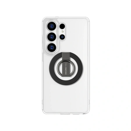 Etui AMAZINGTHING Minimal Ring Set na Samsung S26 Ultra - przezroczyste