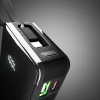 Powerbank SBS 10000 mAh 20W z wbudowanym kablem USB-C i wyświetlaczem cyfrowym - czarny