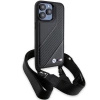Etui BMW M Edition Carbon Stripe & Strap na iPhone 15 Pro Max - czarne