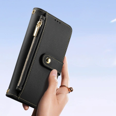DUX DUCIS ETUI SKÓRZANE DO IPHONE 15 PRO MAX LAWA OCHRONA WYSOKIEJ JAKOŚCI