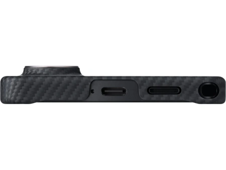 Pitaka Edge Case, Black/Grey Twill (Aaron Button) - Samsung Galaxy S26 Ultra