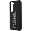 Etui Karl Lagerfeld 3D Rubber Glitter Logo na Samsung Galaxy S23+ - czarne