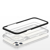 Clear 3in1 etui do iPhone 11 Pro Max żelowy pokrowiec z ramką czarny