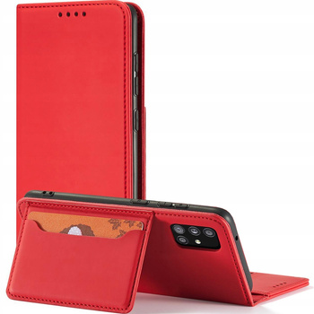 HURTEL CASE MAGNETYCZNY POKROWIEC DO SAMSUNG GALAXY A13 5G NA KARTY I STAND