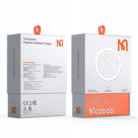 Inductive charger, Magnetic, for iPhone Prism McDodo